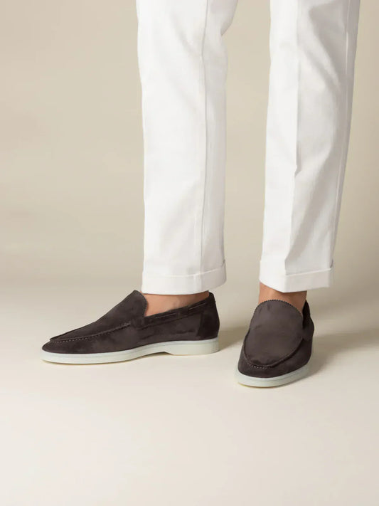 Suède Summer Loafer Bruin