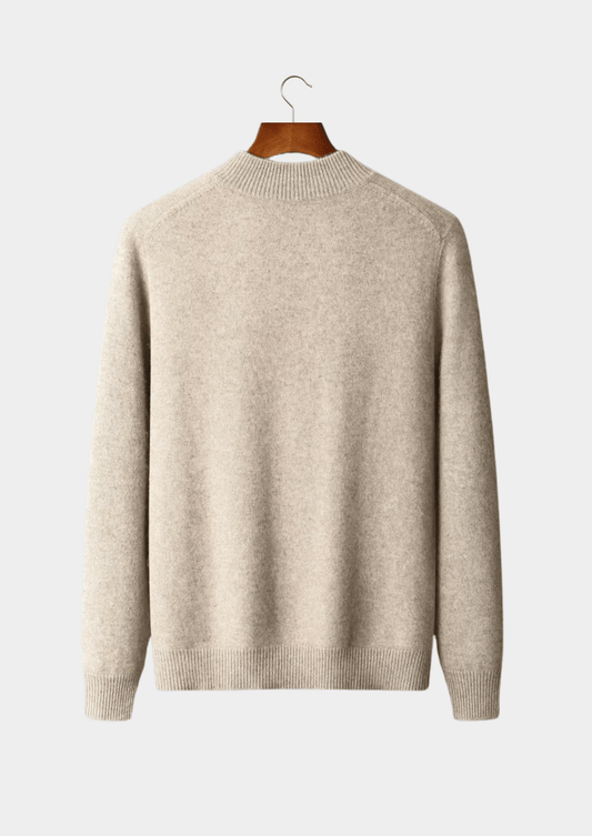 ZUIVER EXTRA-FIJNE MERINO WOL VEST MET RITS