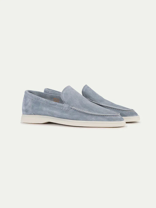 Suède Summer Loafer Babyblauw